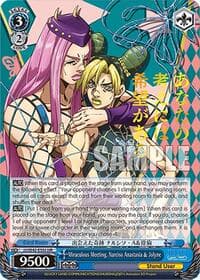 Miraculous Meeting, Narciso Anastasia & Jolyne (JJR)