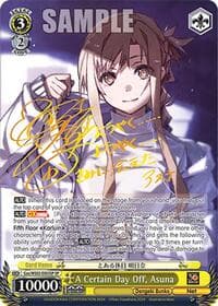 A Certain Day Off, Asuna (SP)