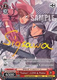 "Traitors", LLENN & Pitohui (SP)