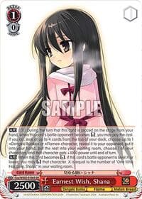 Earnest Wish, Shana (SR)