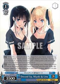 Dressed Up, Miyuki & Lina (SR)