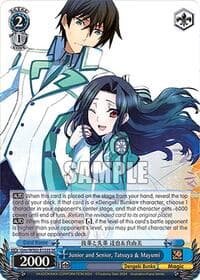Junior and Senior, Tatsuya & Mayumi (SR)