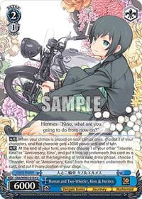 Human and Two-Wheeler, Kino & Hermes