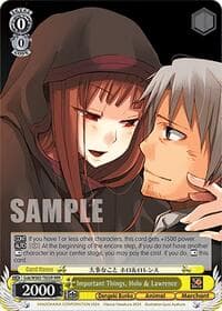 Important Things, Holo & Lawrence (RRR)