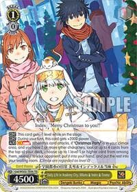 Daily Life in Academy City, Mikoto & Index & Touma