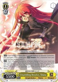 Unyielding Resolve, Shana