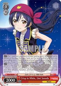 Crisp in White, Umi Sonoda (SR)