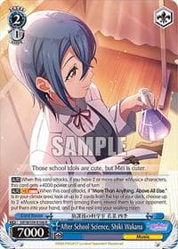 After School Science, Shiki Wakana