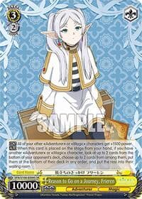 Reason to Go on a Journey, Frieren (SR)