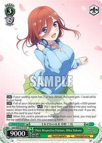 Their Respective Futures, Miku Nakano