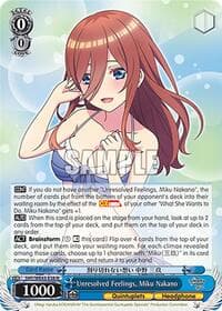 Unresolved Feelings, Miku Nakano