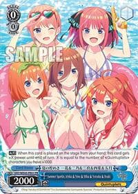 Summer Sparkle, Ichika & Nino & Miku & Yotsuba & Itsuki (PR)