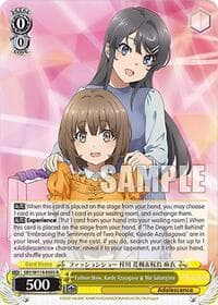 Fashion Show, Kaede Azusagawa & Mai Sakurajima