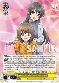 Fashion Show, Kaede Azusagawa & Mai Sakurajima (SR)