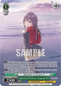 Ephemeral Existence, Knapsack Kid (OFR)