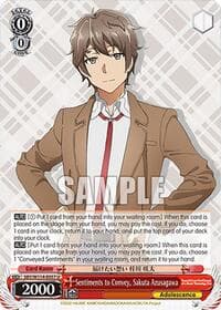Sentiments to Convey, Sakuta Azusagawa