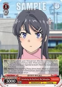 Introducing the Boyfriend, Mai Sakurajima (SR)