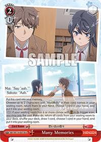 Many Memories (B)