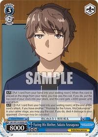 Facing His Mother, Sakuta Azusagawa (SR)