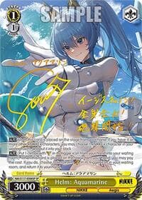 Helm: Aquamarine (SP) (Gold Stamp)