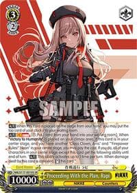 Proceeding With the Plan, Rapi (SR)