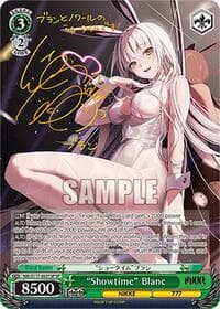 "Showtime" Blanc (SP) (Gold Stamp)