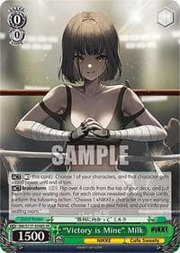 "Victory is Mine" Milk (SR)