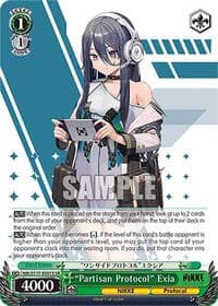 "Partisan Protocol" Exia (SR)