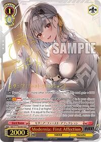 Modernia: First Affection (SEC+) (Gold Stamp)