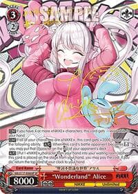 "Wonderland" Alice (SP) (Gold Stamp)