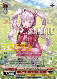 "Wonderland" Alice (SSP) (Gold Patterned Stamp)