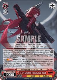 To My Greatest Friends, Red Hood (SR)