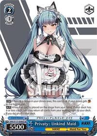 Privaty: Unkind Maid (SR)
