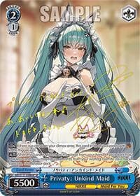 Privaty: Unkind Maid (SP) (Gold Stamp)