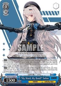"My Word, My Bond!" Soline