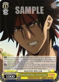 Bursting With Rage, Sanosuke Sagara (SR)