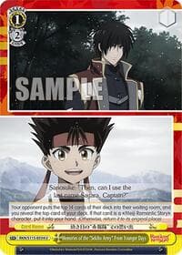 Memories of the "Sekiho Army" From Younger Days