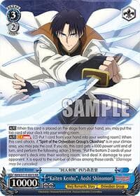 "Kaiten Kenbu", Aoshi Shinomori