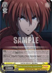 Righting a Friend's Wrongs,  Kenshin Himura