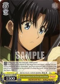 For Her Cooking to Be Praised, Kaoru Kamiya (RRR)