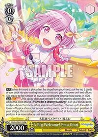 A Big Welcome! Emu Otori (SR)