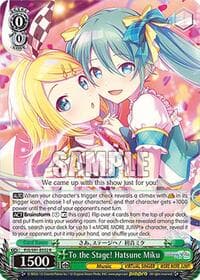 To the Stage! Hatsune Miku