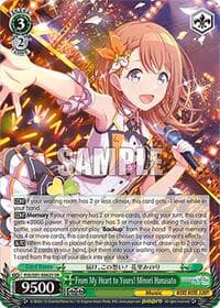 From My Heart to Yours! Minori Hanasato (SR)