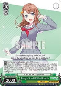 Aiming to Be an Idol! Minori Hanasato
