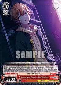 Because We're Partners, Akito Shinonome