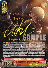 Maybe Someday, Toya Aoyagi (SSP)