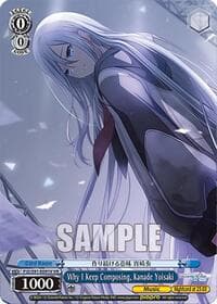 Why I Keep Composing, Kanade Yoisaki (VR)