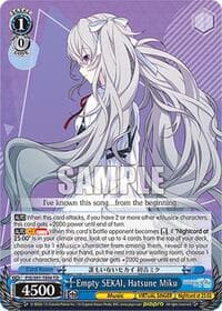 Empty SEKAI, Hatsune Miku