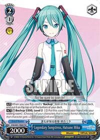 Legendary Songstress, Hatsune Miku (PJS/S91-TE69 TD)