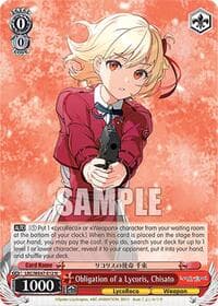 Obligation of a Lycoris, Chisato